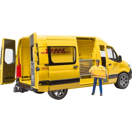 Bruder MB Sprinter DHL z kierowcą model pojazdu (02671)