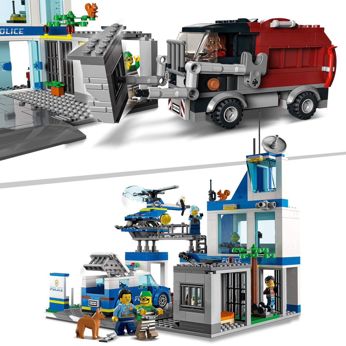 Komenda policji miejskiej Lego - 60316