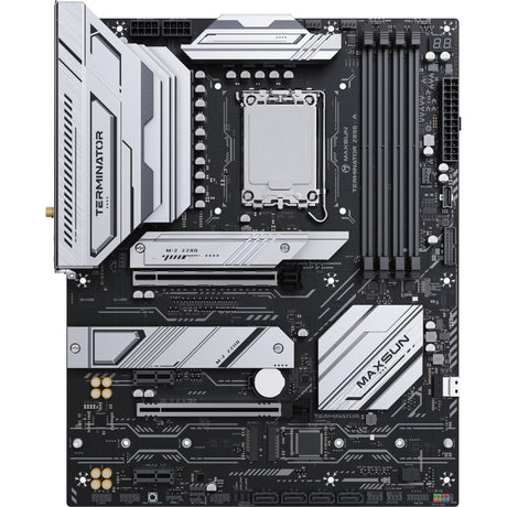 Płyta główna Maxsun MS-Terminator Z890-A WiFi Socket 1851 (czarna, RAID, 2,5 GB-LAN, WLAN, BT, dźwięk, ATX)