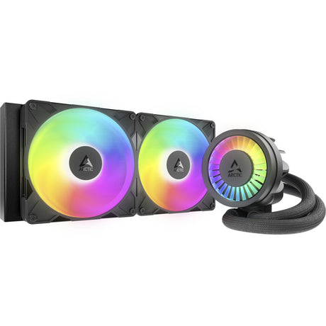 Chłodzenie wodne Arctic Liquid Freezer III Pro 280 A-RGB (czarne, 4-pinowe złącze wentylatora PWM)