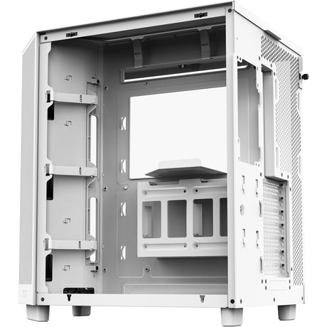 Obudowa midi tower Nzxt h6 flow (biała | 2x USB-A | 1x USB-C | szkło hartowane)