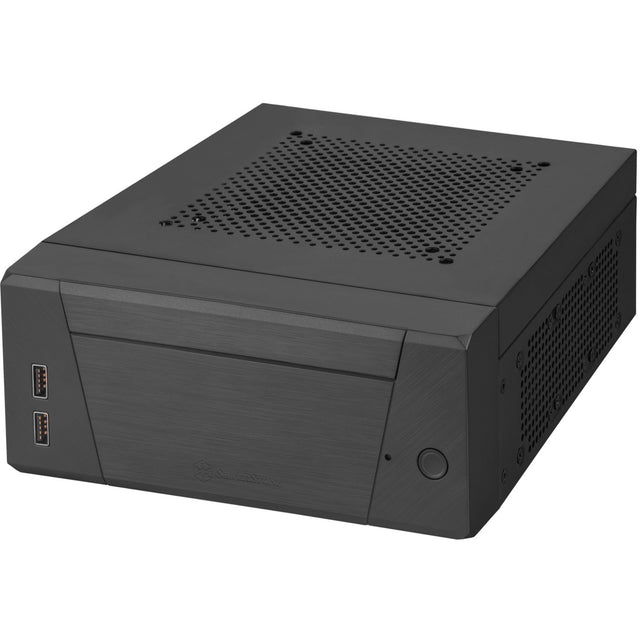 Obudowa HTC Silverstone sst-ml10b (czarna | 2x usb-a)
