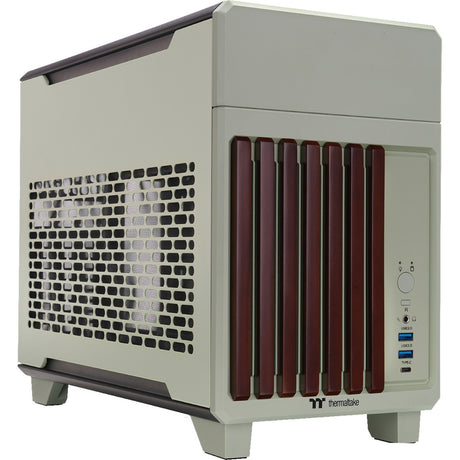 Obudowa mini tower Thermaltake tr100 ws matcha green (jasnozielony | 2x USB-A | 1x USB-C)