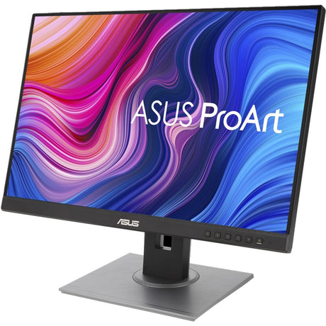 Monitor Asus proart display pa248qv 24 (czarny srebrny, HDMI, Display Port, VGA, 4x USB-A 3.2 (5 Gbit s))