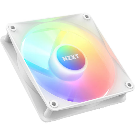 Wentylator z rdzeniem rgb Nzxt f120 rgb (biały, 120 x 120 x 26 mm, pwm)