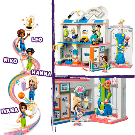 Lego friends - zabawka konstrukcyjna centrum sportowego (41744)