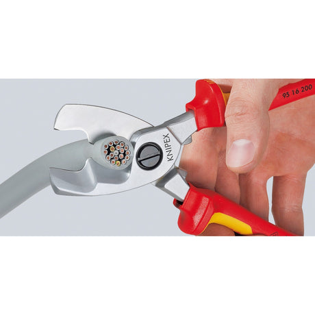 Obcinak do kabli Knipex 200 mm - 9516200