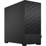 Obudowa midi tower w stylu fraktalnym pop air (czarna | 2x USB-A)