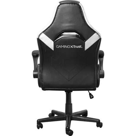 Fotel gamingowy Trust GXT 703W Riye (czarno-biały)