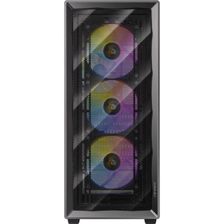 Obudowa midi tower Antec ax85 argb (czarna | 2x usb-a | szkło hartowane)