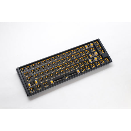 Ducky one 3 sf ansi układ barebone klawiatura mechaniczna rgb (czarna, układ us (qwerty), 65%, diody rgb, hot swap, barebone)