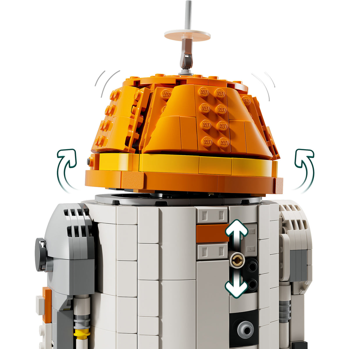 Lego ® star wars: śmigłowiec Ahsoka™ (c1-10p)™ droid astromechaniczny - 75416