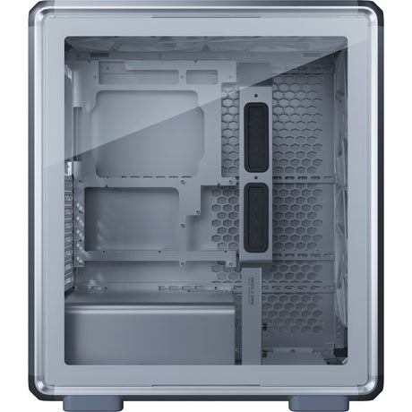 Cooler master masterframe 500 mesh argb obudowa midi tower (srebrna | 2x USB-A | 1x USB-C | RGB | szkło hartowane)