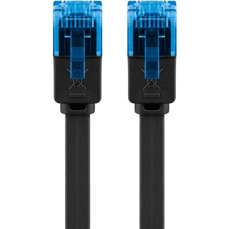 Kabel płaski Goobay cat 6a u utp (czarny, 20 metrów)