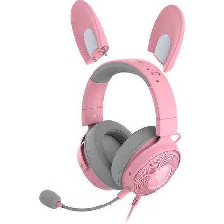 Nauszny zestaw słuchawkowy do gier Razer Kraken Kitty V2 Pro RGB (różowy)