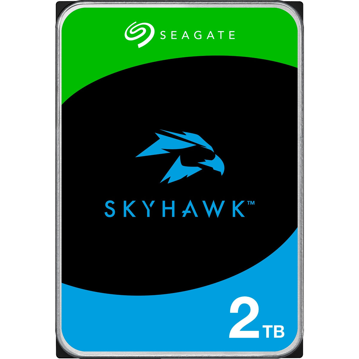 Dysk twardy Seagate Skyhawk 2 TB (SATA 6 GB, 3 lata usługi ratunkowego odzyskiwania danych)