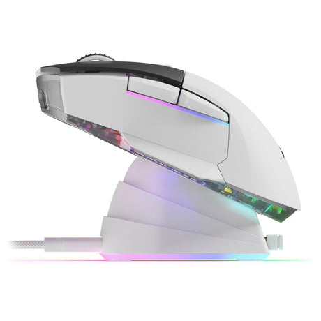 Mysz do gier Sharkoon Skiller sgm50w (biała, 400 - 6400 dpi, diody LED rgb)