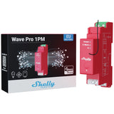 Przekaźnik Shelly Qubino Wave Pro 13:00 (czerwony)