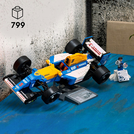 Lego ikony Williams Racing Fw14b i samochód Formuły 1 Nigela Mansella - 10353