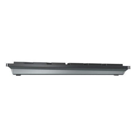 Inteligentna klawiatura Cherry KW 9100 (czarna, układ UE (QWERTY), przełączniki nożycowe, 100%, ABS, USB-C, 2,4 GHz, Bluetooth)