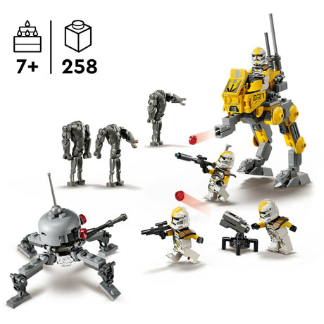 Lego Star Wars 75431 Zestaw bojowy żołnierzy klonów 327. Gwiezdnego Korpusu
