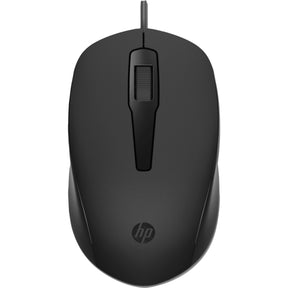Mysz HP 150 z kablem (czarna, 1600 dpi)