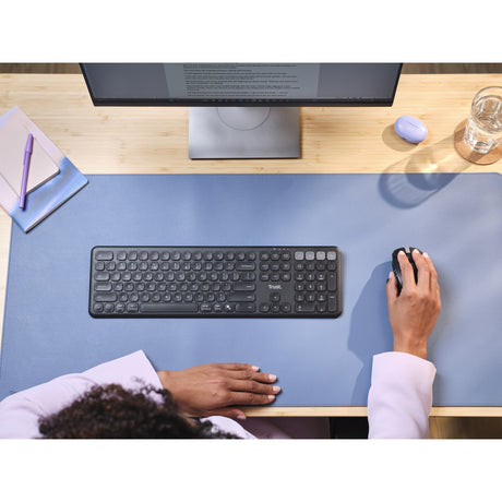 Zaufaj bezprzewodowej klawiaturze Vaiya (czarna, układ amerykański (qwerty), 100%, bluetooth 2,4 GHz)