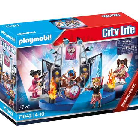 Playmobil miejskie życie - zabawka do budowania opon (71042)
