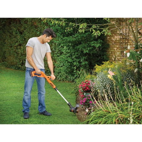 Akumulatorowa podkaszarka do trawy Black+decker st182320 (pomarańczowa, bateria w zestawie)