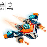 Lego Marvel - zabawki konstrukcyjne rakiety Warbird kontra Ronan (76278)