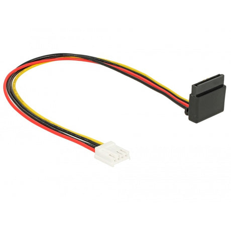 Delock 4-pinowy żeński kabel dyskietek > 15-pinowy żeński kabel sata (0,3 m)