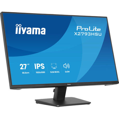 Monitor Iiyama prolite x2793hsu-b1 27 (czarny (matowy), 120 Hz, HDMI, Display Port, USB, audio)