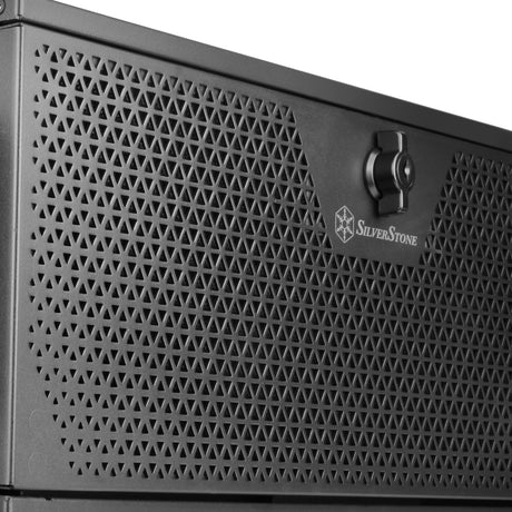 Obudowa rack Silverstone RM44 (czarna | 4u | USB typu C | 2x wentylator 80mm w zestawie)