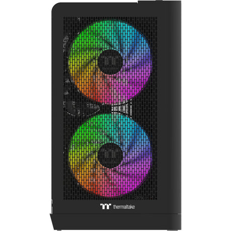 Obudowa Midi Tower Thermaltake View 390 Air (czarna | 2x USB-A | 1x USB-C | szkło hartowane)