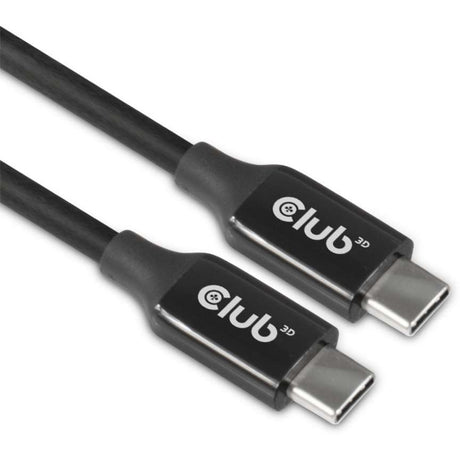Aktywny kabel dwukierunkowy Club 3D USB-C 3.2 gen2 > USB-C (czarny, 5 metrów, 8k 60 Hz)