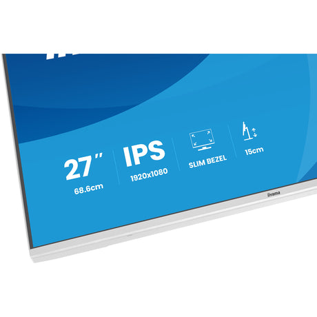 Monitor Iiyama prolite xb2797hsu-w1 27 (biały (matowy), 120 Hz, HDMI, Display Port, USB, audio)