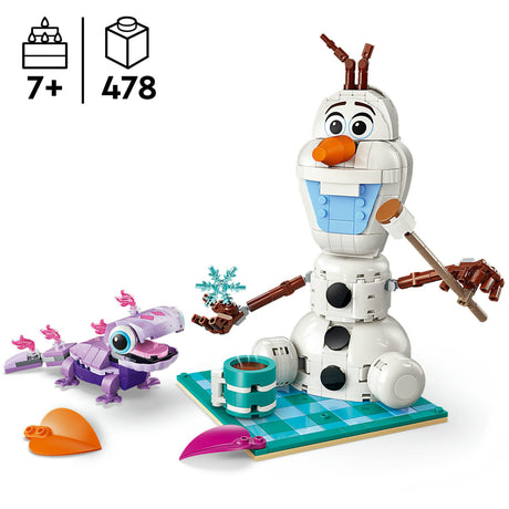 Lego Disney Princess 43287 Piknikowa zabawa Olafa i Bruniego