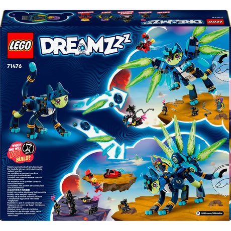 Lego dreamzzz - zabawka konstrukcyjna Zoey i Zian, kocia sowa (71476)