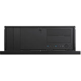Obudowa Silverstone Grandia GD07B HTPC (czarna | 2x USB-A)