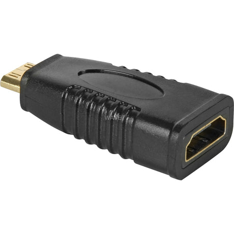 Adapter Goobay mini-HDMI > HDMI (czarny)