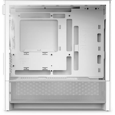 Obudowa midi tower Nzxt h3 flow (biała (matowa) | 1x USB-A | 1x USB-C | szkło hartowane)