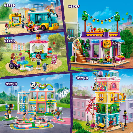 Lego friends - zabawka konstrukcyjna centrum sportowego (41744)
