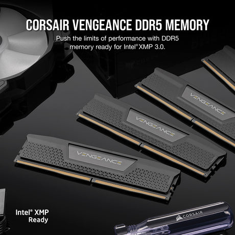 Corsair Vengeance 16 GB DDR5-5200 (2x 8 GB) RAM (czarny, cmk16gx5m2b5200c40, xmp 3.0)