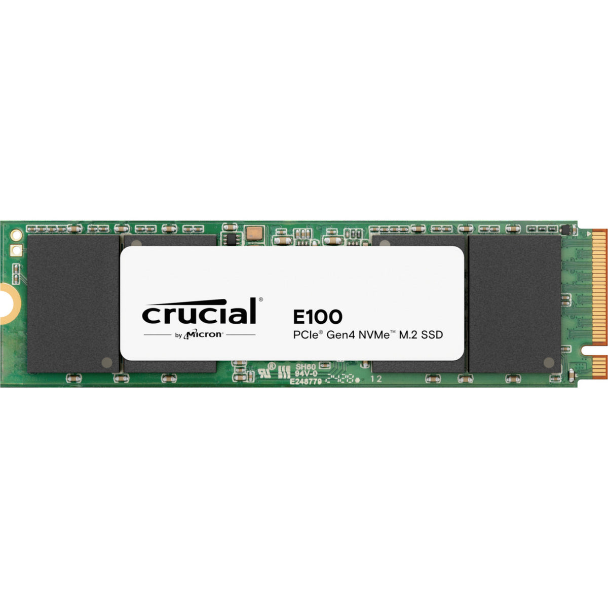 Crucial e100 2 TB SSD (PCIe 4.0 x4, NVME, M.2 2280)