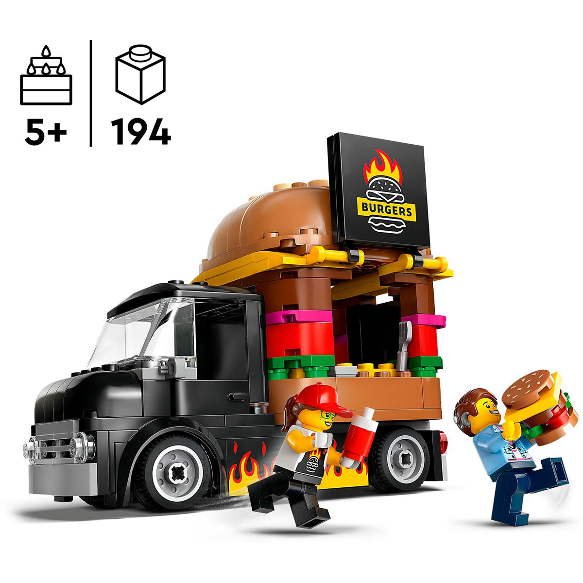 Lego City Ciężarówka z hamburgerami - 60404