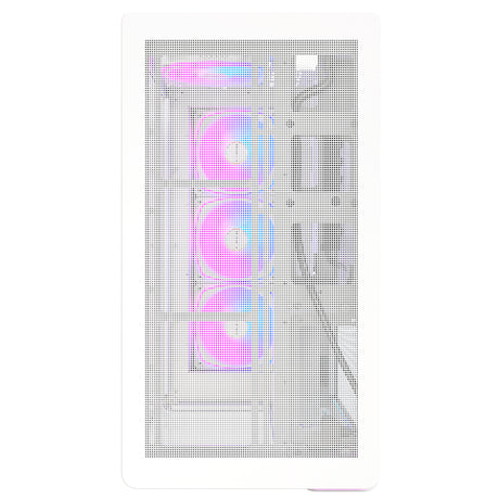 Obudowa midi tower Montech king 15 pro (biała | 2x USB-A | 1x USB-C | RGB | okienko)