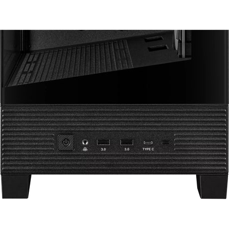 Obudowa midi tower Asus a31 plus (czarna | 2x USB-A | 2x USB-C | szkło hartowane)