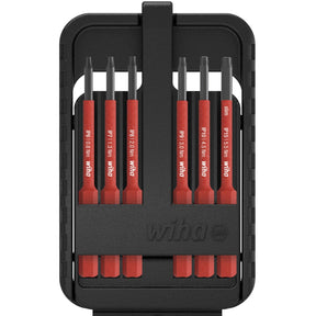 Zestaw bitów Wiha Slimbit Electric Bit Set (czerwony, 76 sztuk)