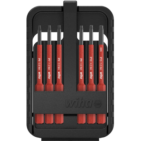 Zestaw bitów Wiha Slimbit Electric Bit Set (czerwony, 76 sztuk)