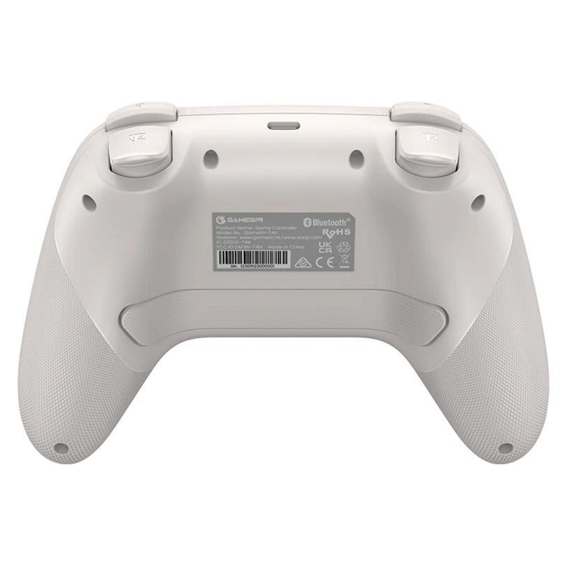 Kontroler Gamesir Nova HD Rumble NS (biały, PC, Steam, Android, iOS, Switch, Bluetooth 2,4 GHz USB)